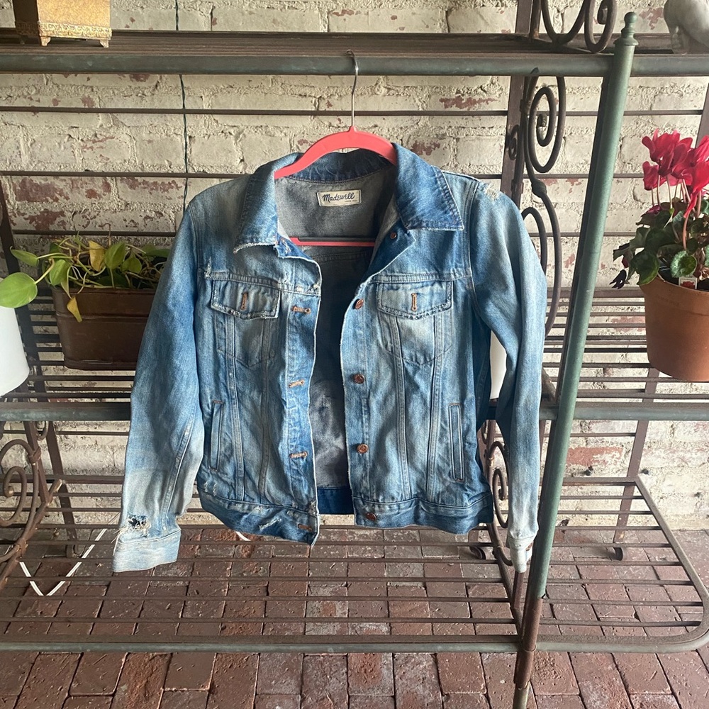 Madewell jean jacket